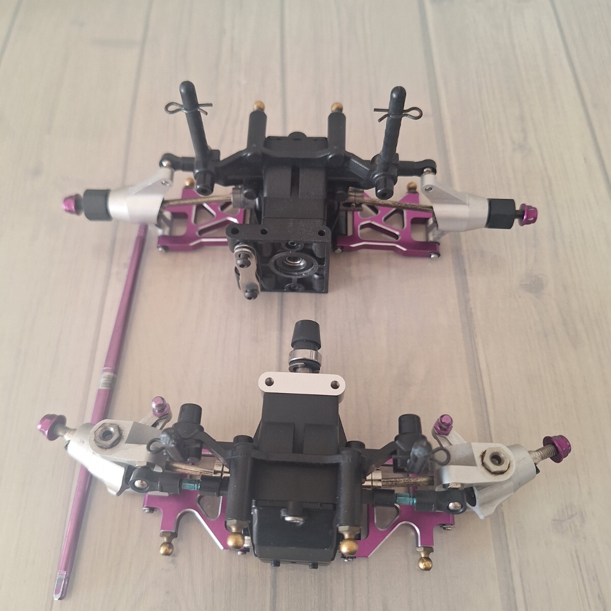 タミヤ TG10 MK.1 アルミ サスアームセット、 中古 エンジンカー 拍卖