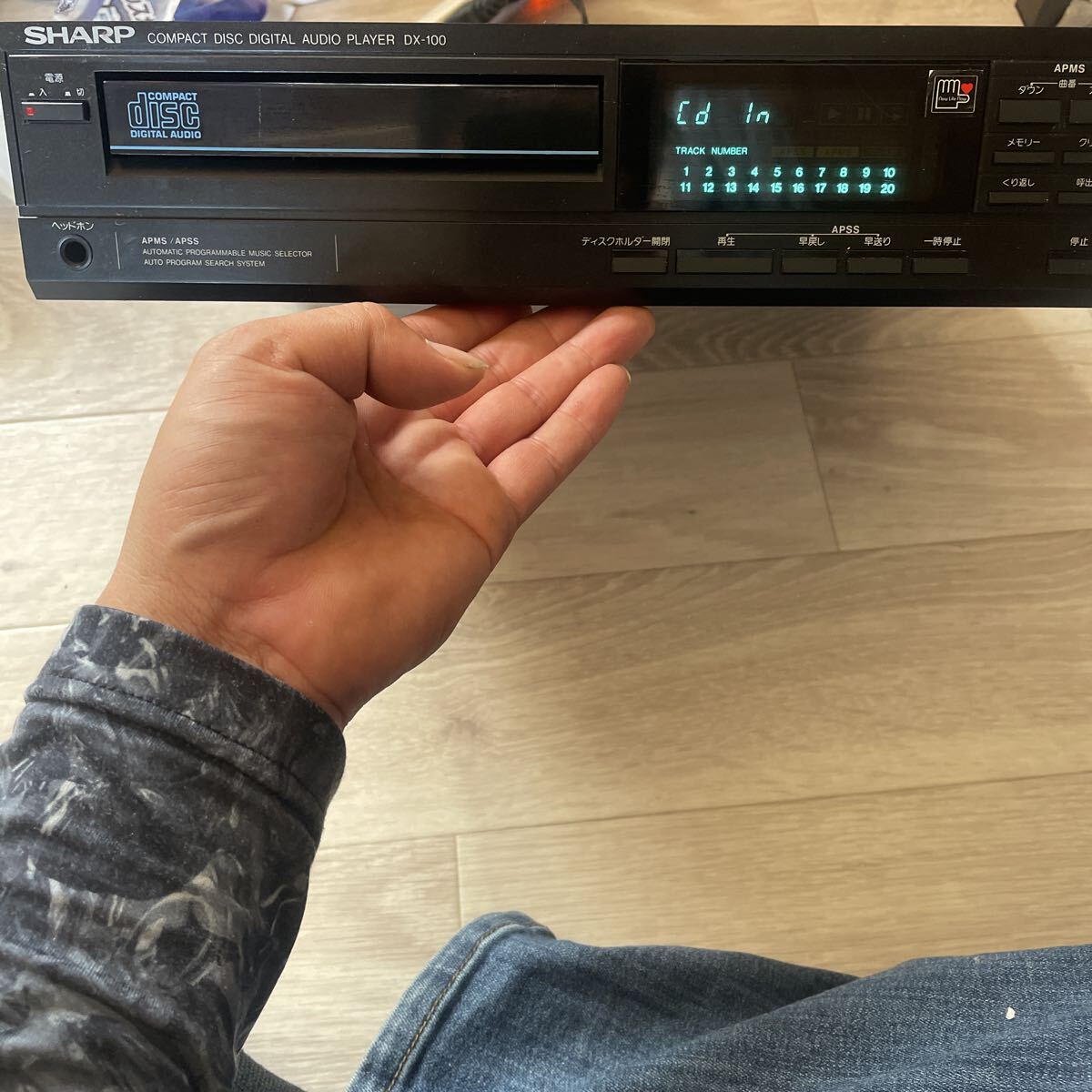 SHARP シャープ DX-100 (R) CD オーディオ CDプレーヤー拍卖