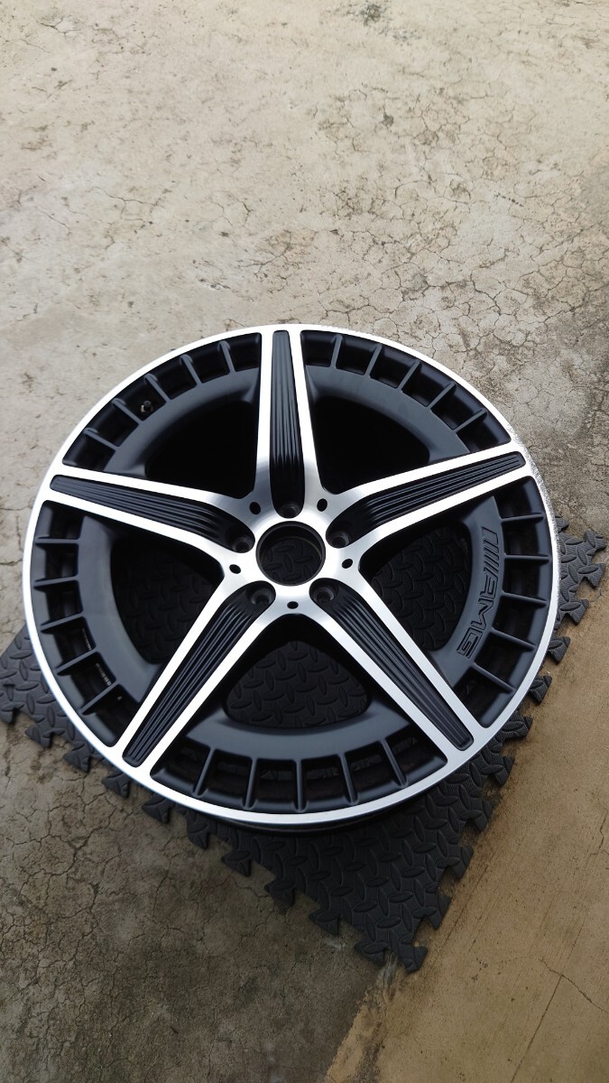 現行 メルセデスベンツ EQE V295 AMG 9.5J +52 純正ホイール PCD112 1本 拍卖