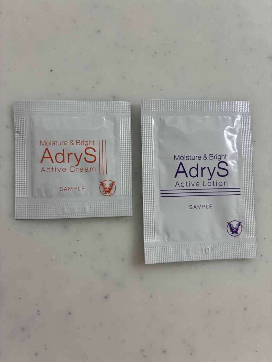 ★ AdryS・大正製薬・うるおい力体験セット・サンプル20包×2・アクティブローション&クリーム★拍卖