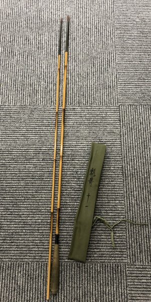 【1-29-18】SHIMANO シマノ 魁舟 11尺 ヘラブナ竿 ヘラ竿 4本継 フィッシング 釣り竿 釣竿拍卖