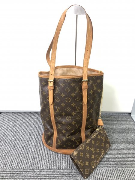 【3-31-01】LOUIS VUITTON ルイヴィトン モノグラム バケットGM トートバッグ M42236 AR0917拍卖