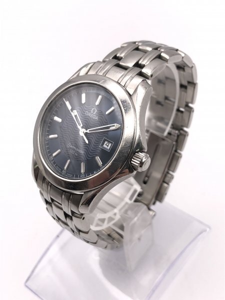 【1-23-44】OMEGA オメガ SEAMASTER シーマスター120m デイト QZ クォーツ 3針 腕時計拍卖