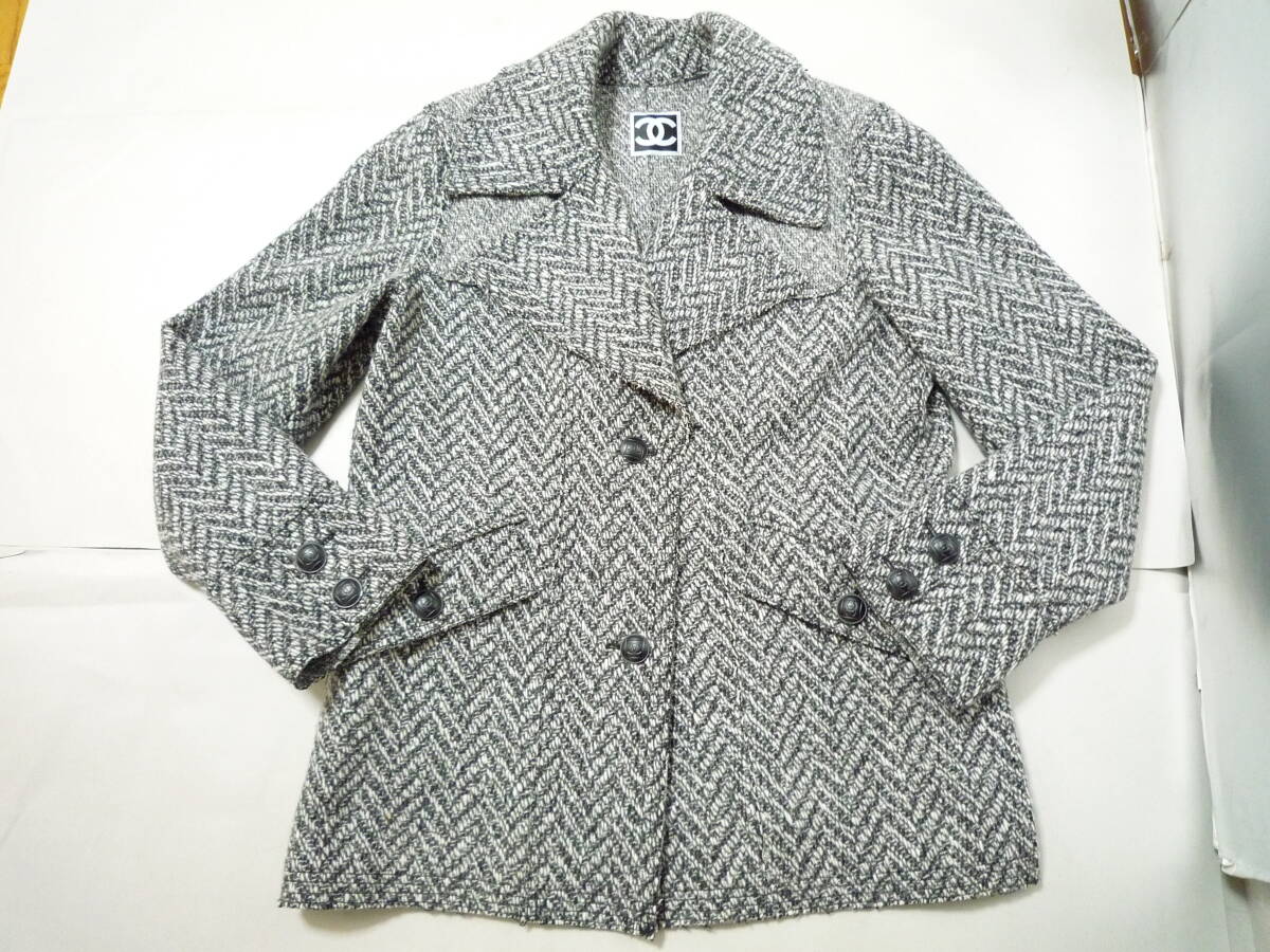 CHANEL シャネル ツイードジャケット 7021拍卖