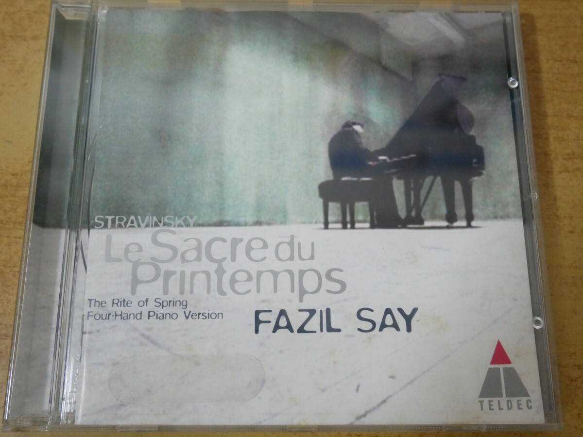 CDn-1081 Stravinsky- Fazl Say Le Sacre Du Printemps = The Rite Of Spring (Four-Hand Piano Version)拍卖