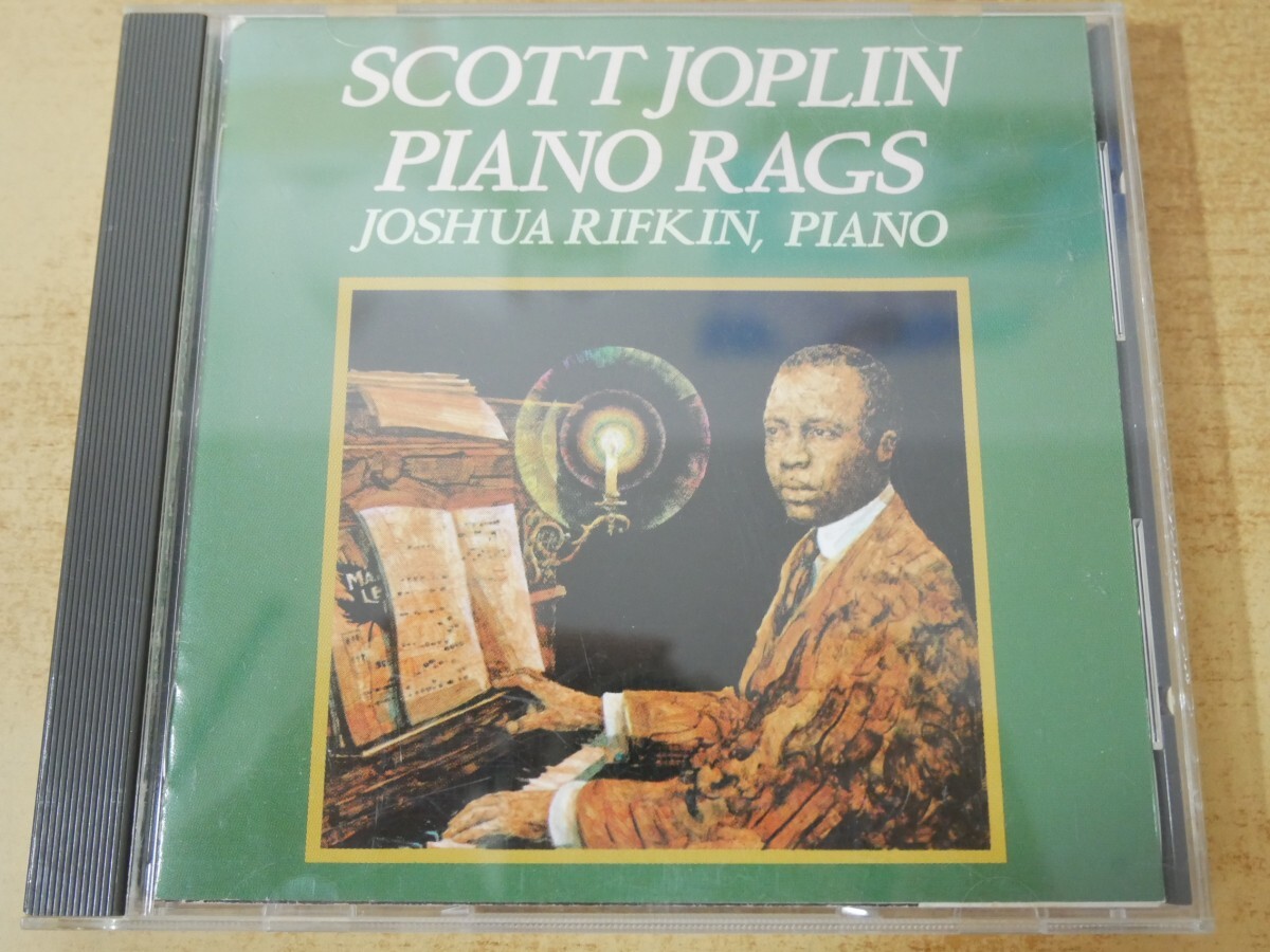CDn-1715 スコット・ジョプリン,ジョシュア・リフキンScott Joplin, Joshua Rifkin / Piano Rags拍卖