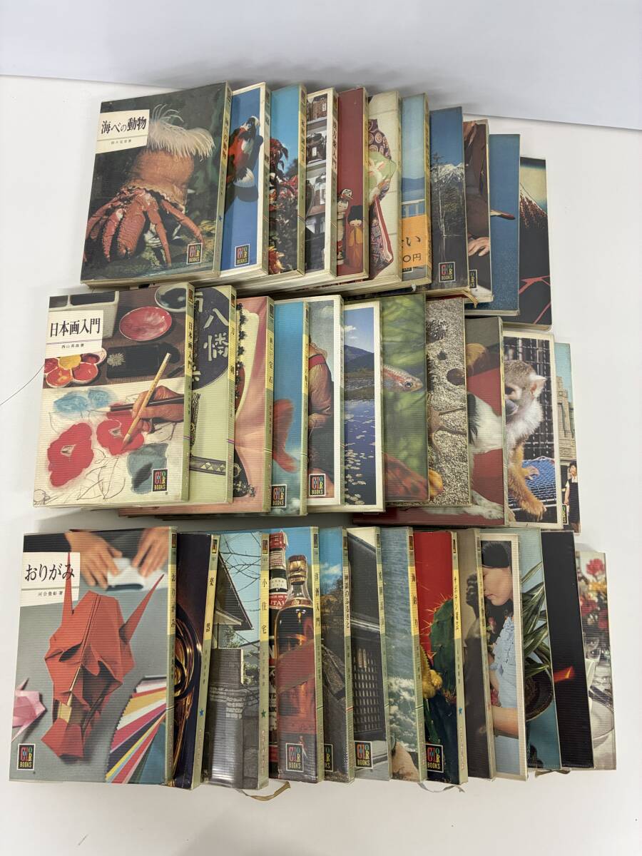 ⑨C4h◆カラーブックス 趣味の本 35冊セット◆不揃い まとめ 趣味 100番代 昭和41年代発行 本 古本拍卖