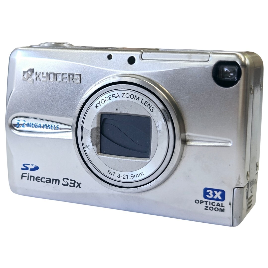 【返品保証】 京セラ Kyocera Finecam S3x コンパクトデジタルカメラ Z981拍卖
