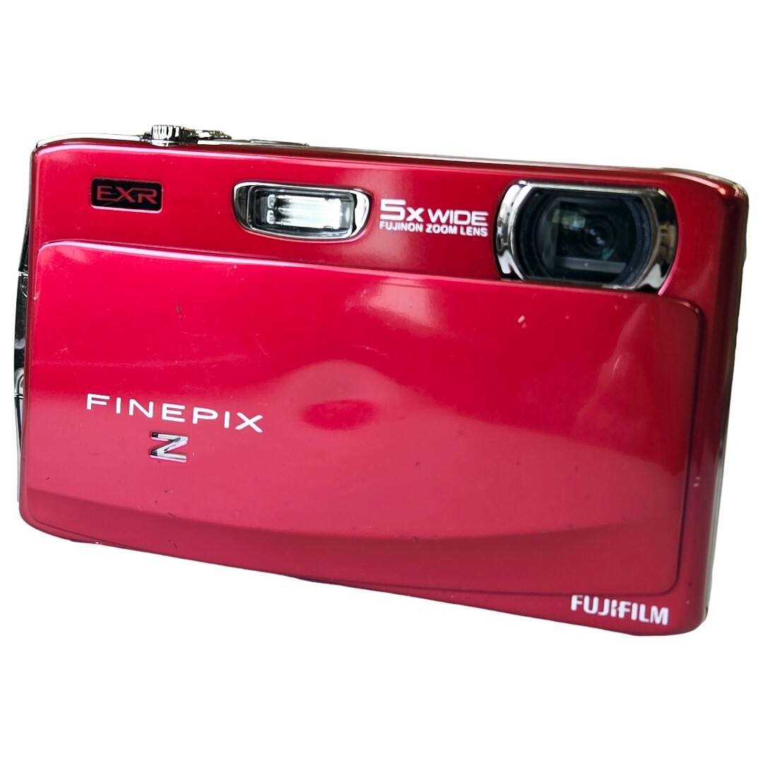 【返品保証】 富士フィルム Fujifilm FinePix Z900EXR レッド バッテリー付き コンパクトデジタルカメラ Z1742拍卖