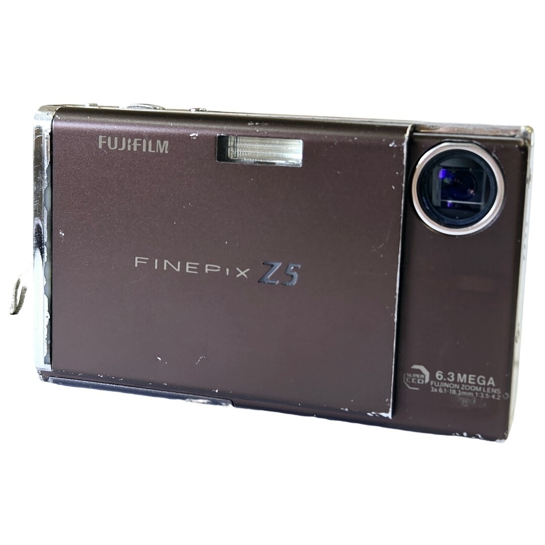 【返品保証】 富士フィルム Fujifilm FinePix Z5fd ブラウン バッテリー付き コンパクトデジタルカメラ Z1698拍卖