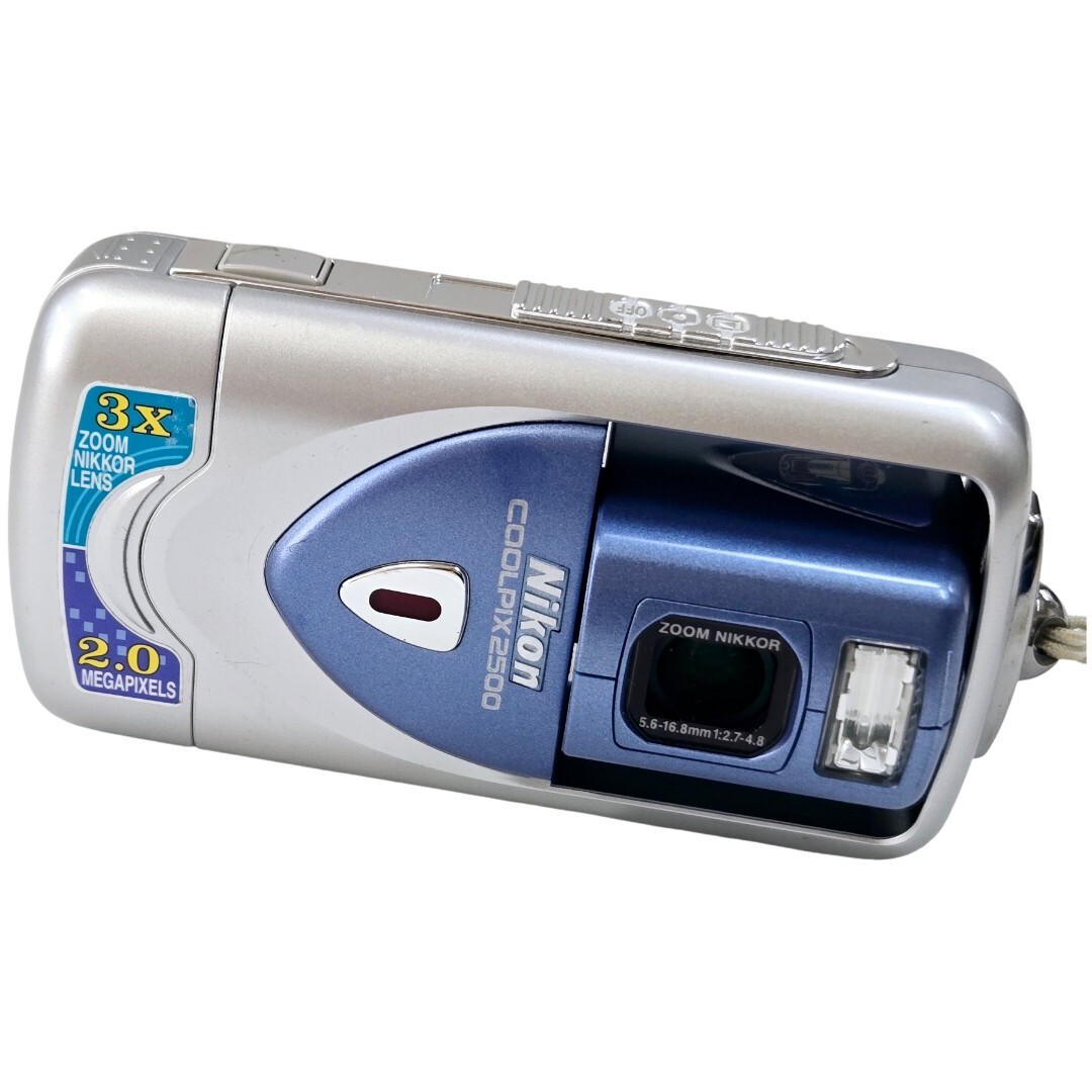 【返品保証】 ニコン Nikon Coolpix 2500 コンパクトデジタルカメラ バッテリー付き Z1416拍卖