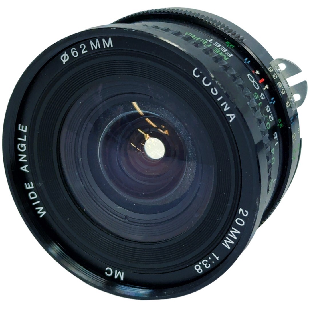 【返品保証】 コシナ Cosina Wide Angle 20mm F3.8 MC ニコン Nikon Fマウントレンズ Z5133拍卖
