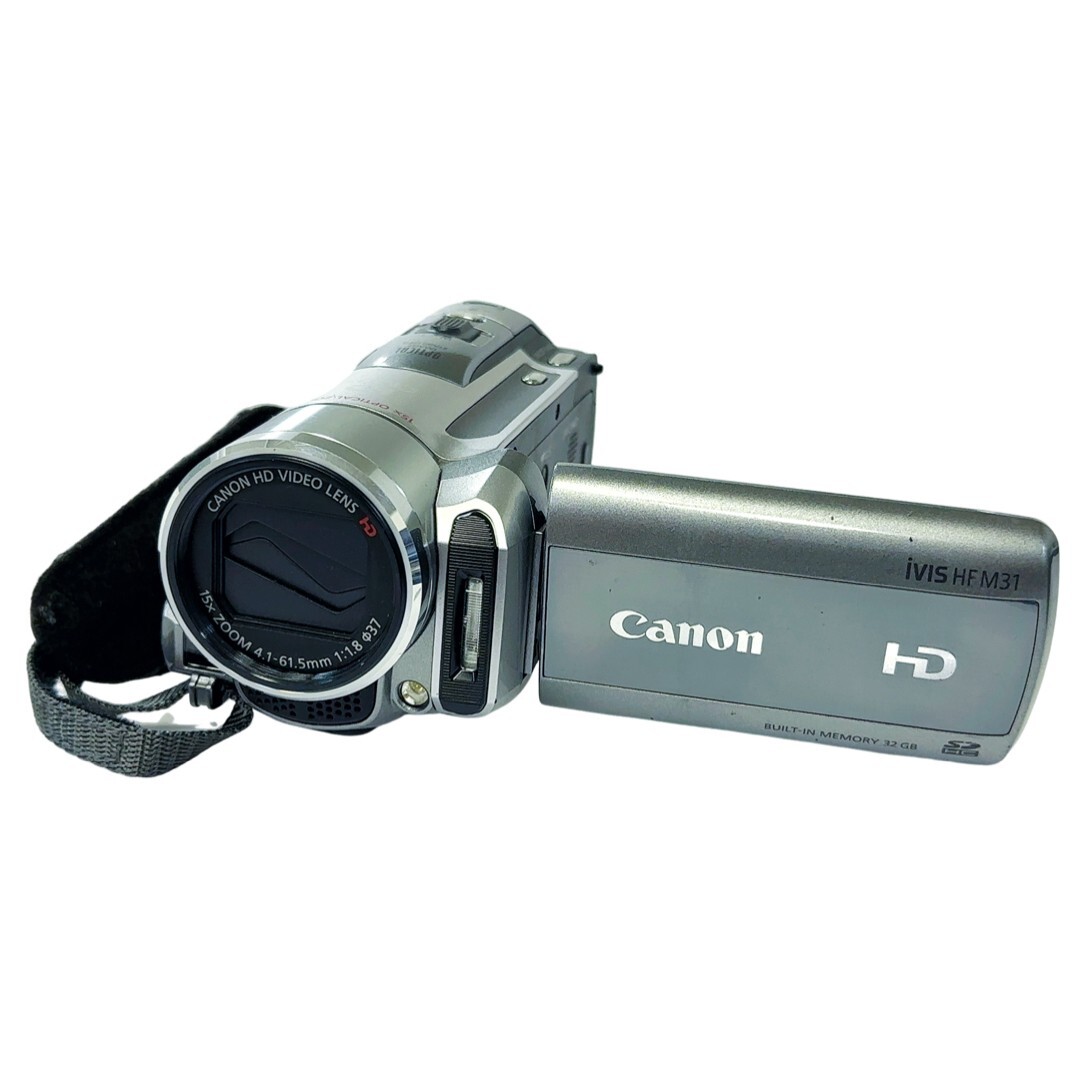 【返品保証】 キャノン Canon iVIS HF M31 バッテリー付き ビデオカメラ Z486拍卖