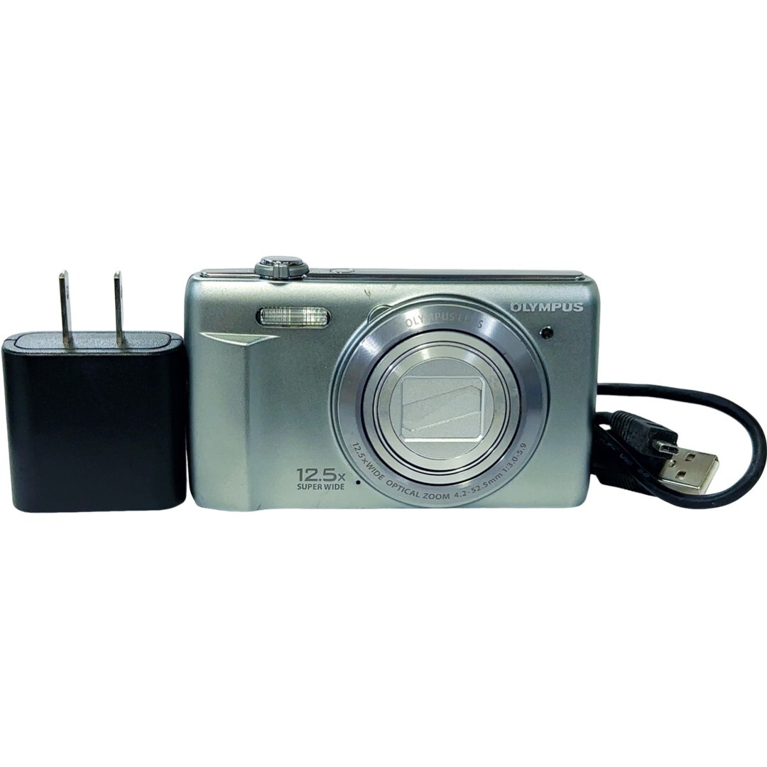 【返品保証】 オリンパス Olympus Stylus VR-370 コンパクトデジタルカメラ バッテリー・ACアダプター付き Z1543拍卖