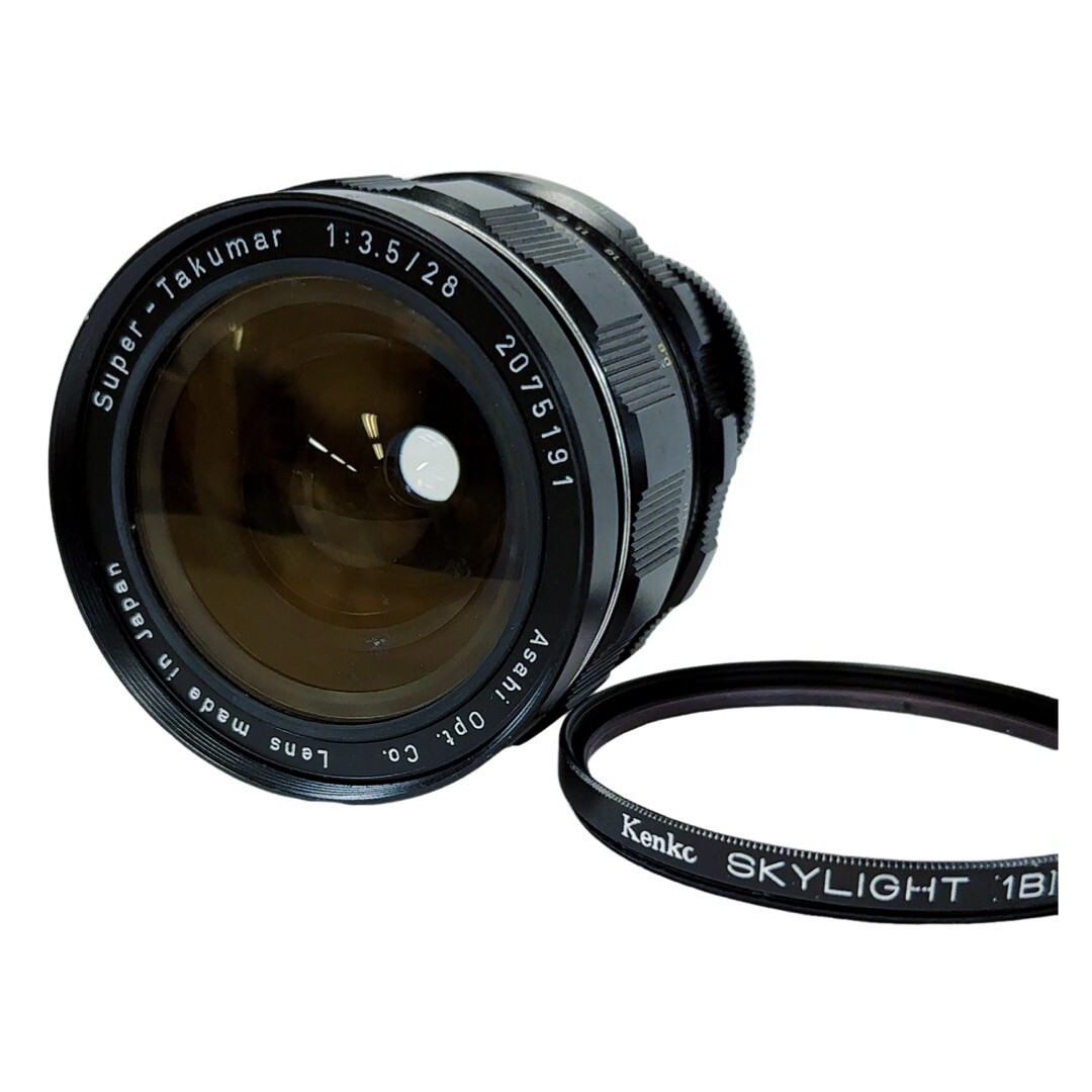 【返品保証】 【大口径】 ペンタックス Pentax Super-Takumar 28mm F3.5 レンズ Z1959拍卖