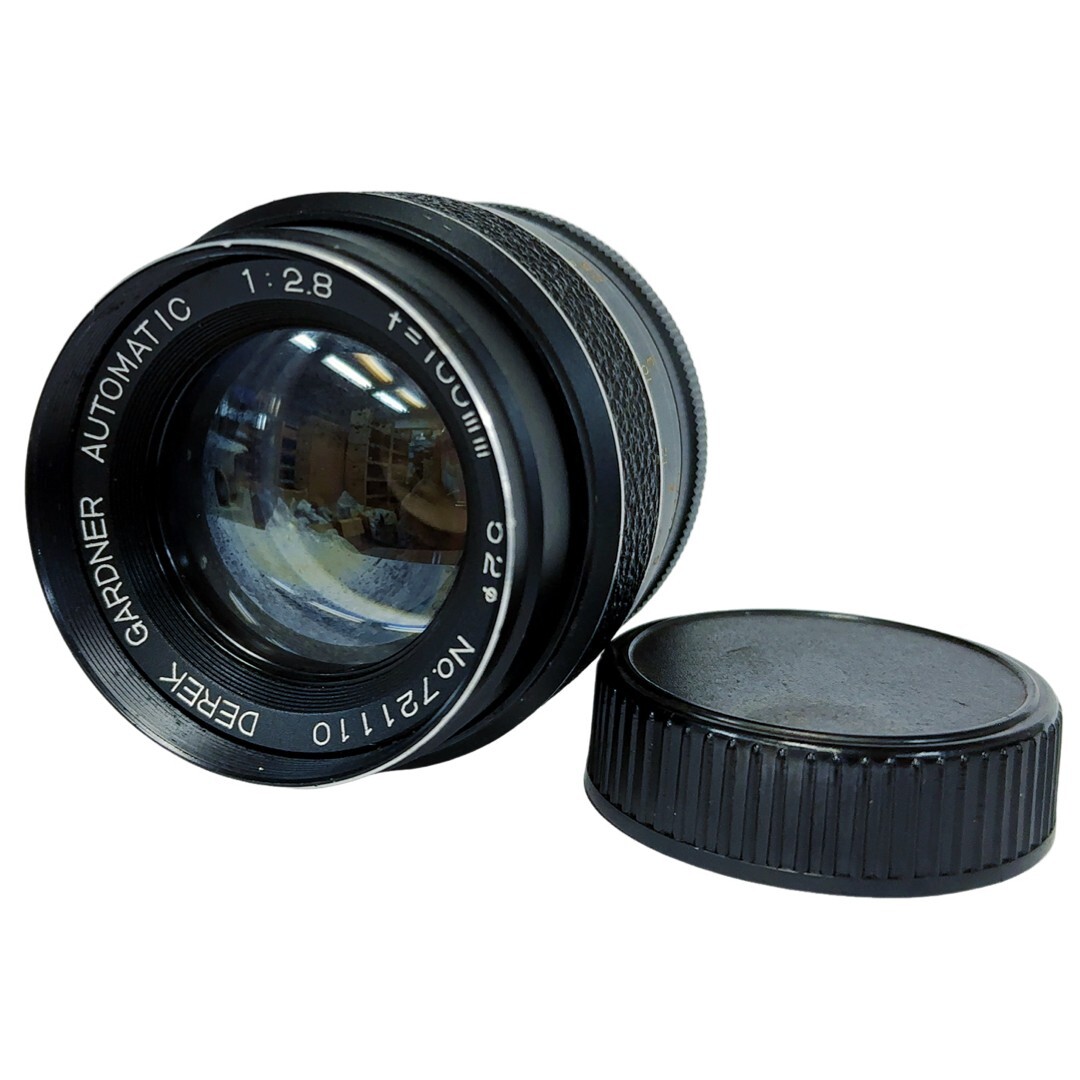 【返品保証】 【希少】 Derek Gardner Automatic 100mm F2.8 ミノルタマウント レンズ Z1964拍卖