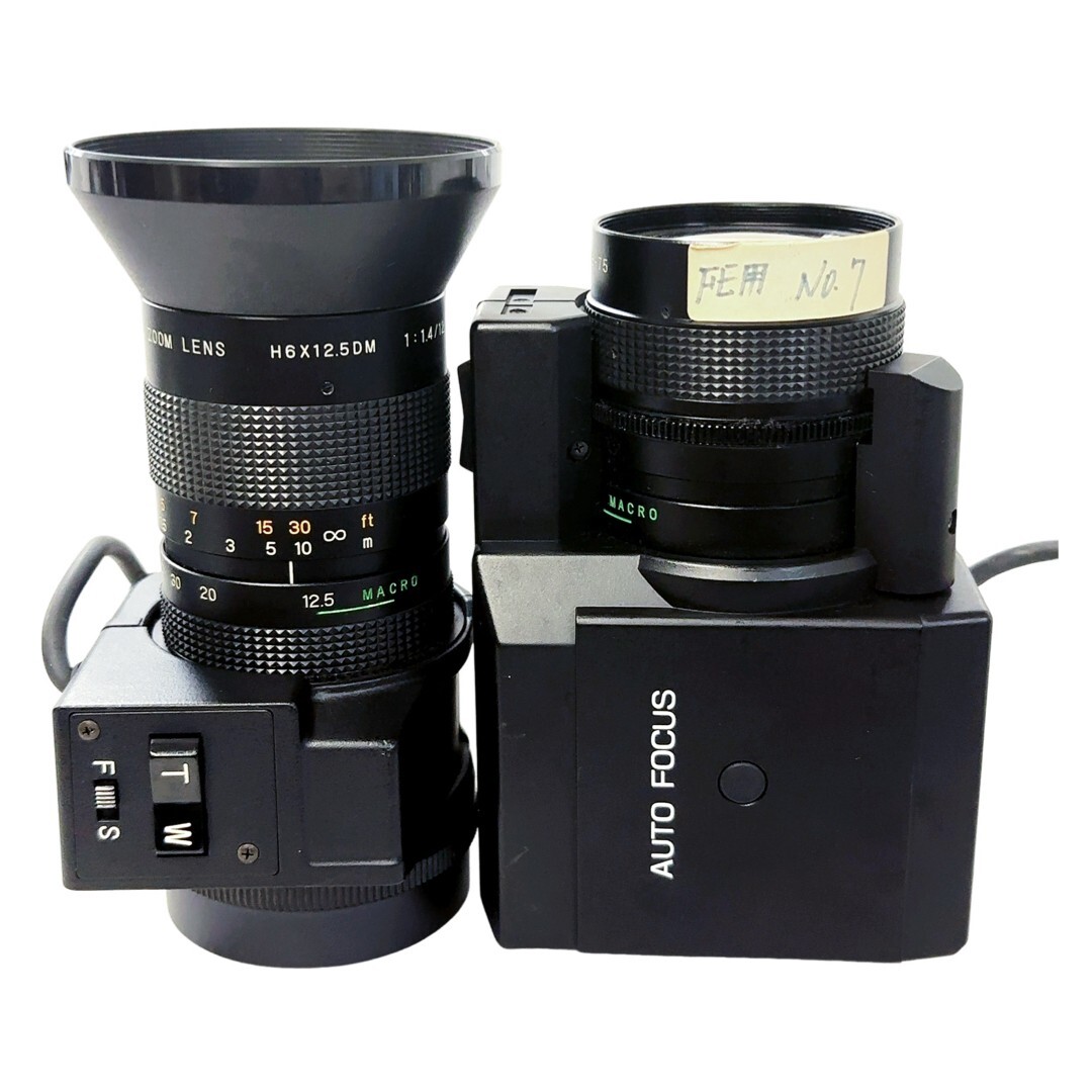 【返品保証】 【レンズ2点セット】富士フィルム PHILIPS H6X12.5DM/TM 12.5-75mm F1.4 レンズ Z4852拍卖