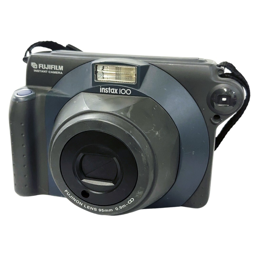【返品保証】 【便利な単三電池で使用可】富士フィルム Fujifilm instax 100 インスタントカメラ Z4840拍卖