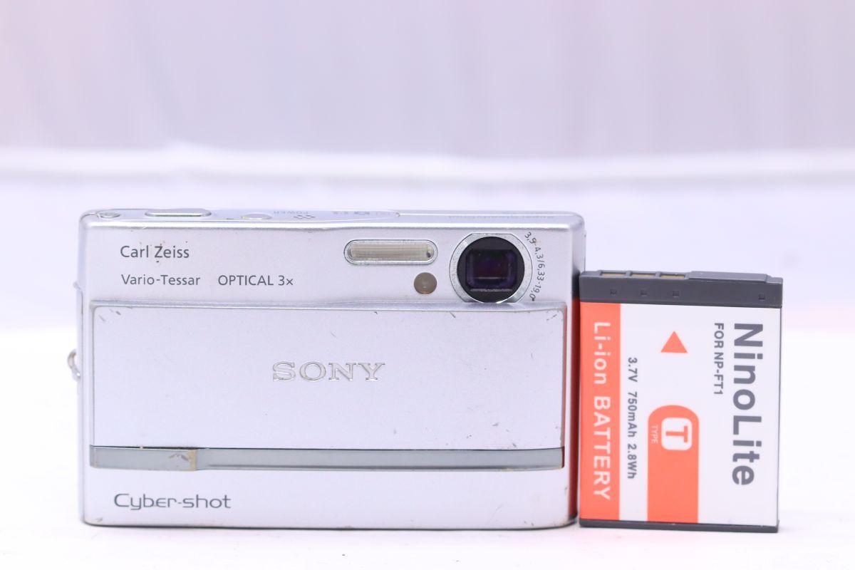 【返品保証】 ソニー Sony Cyber-shot DSC-T9 バッテリー付き コンパクトデジタルカメラ Z1835拍卖