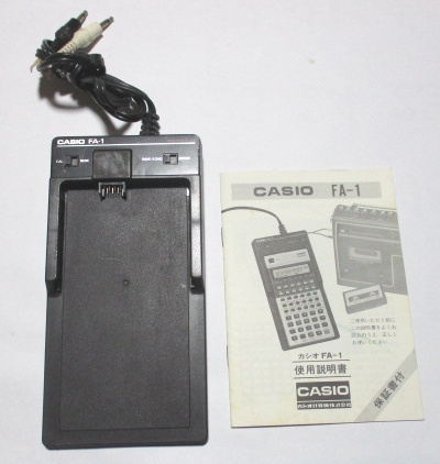 カシオ CASIO FA-1 使用明書付き FX-501P/502P用アダプター拍卖