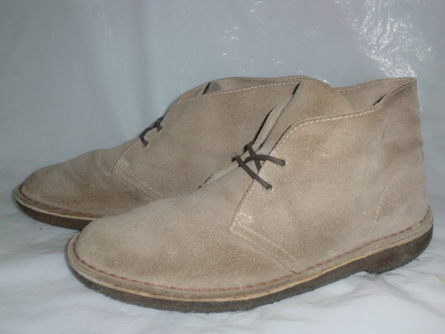 ★Clarks DESERT BOOT クラークス 31695 デザートブーツ GB 7.5M グレージュ Clarks ORIGINALS拍卖