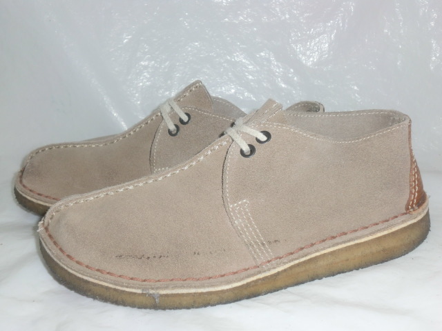 ★Clarks DESERT TREK GB 7.5 M クラークス 36448 デザートトレック グレー 着用回数少 Clarks ORIGINALS拍卖