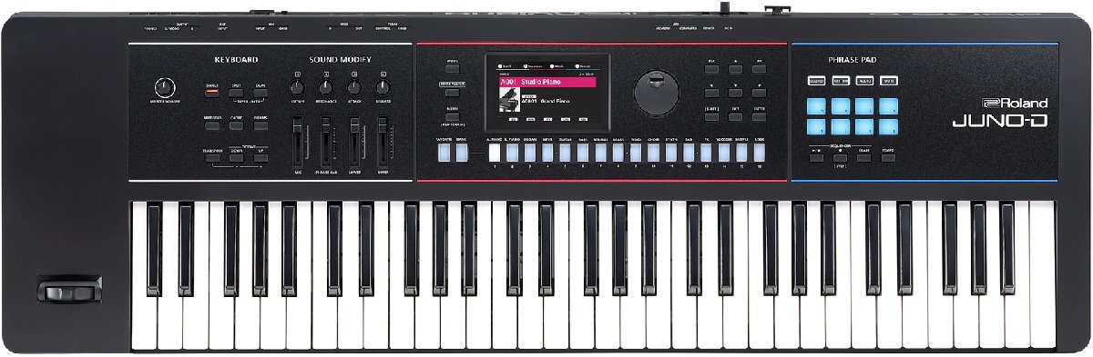 ■新品・送料無料・店頭展示アウトレット特価 Roland JUNO-D6 Synthesizer ローランド シンセサイザー拍卖