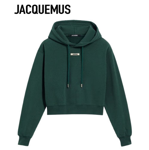 ○★新品未使用 JACQUEMUS(ジャックムス) グログランロゴパーカー M グリーン系★○拍卖