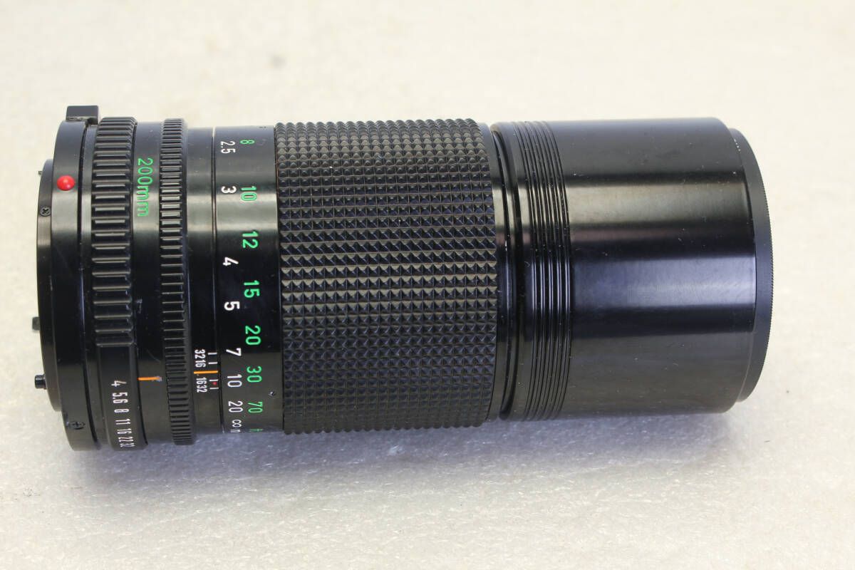 送料無料。作動未確認。キャノン Canon 200mmF4 FDマウント  管理B18-250910r拍卖