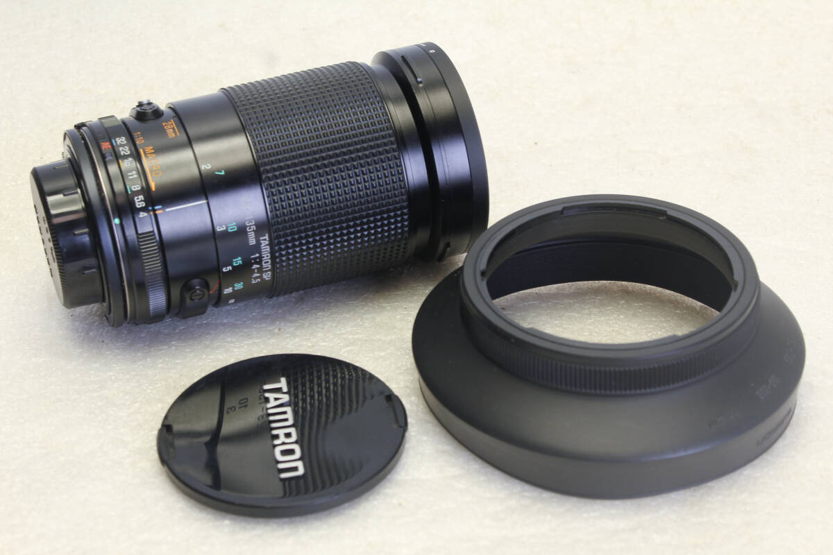送料無料。薄い曇り タムロン TAMRON SP 28-135mm F4-4.5 ペンタックス M42マウント付き   管理B15-250910r拍卖