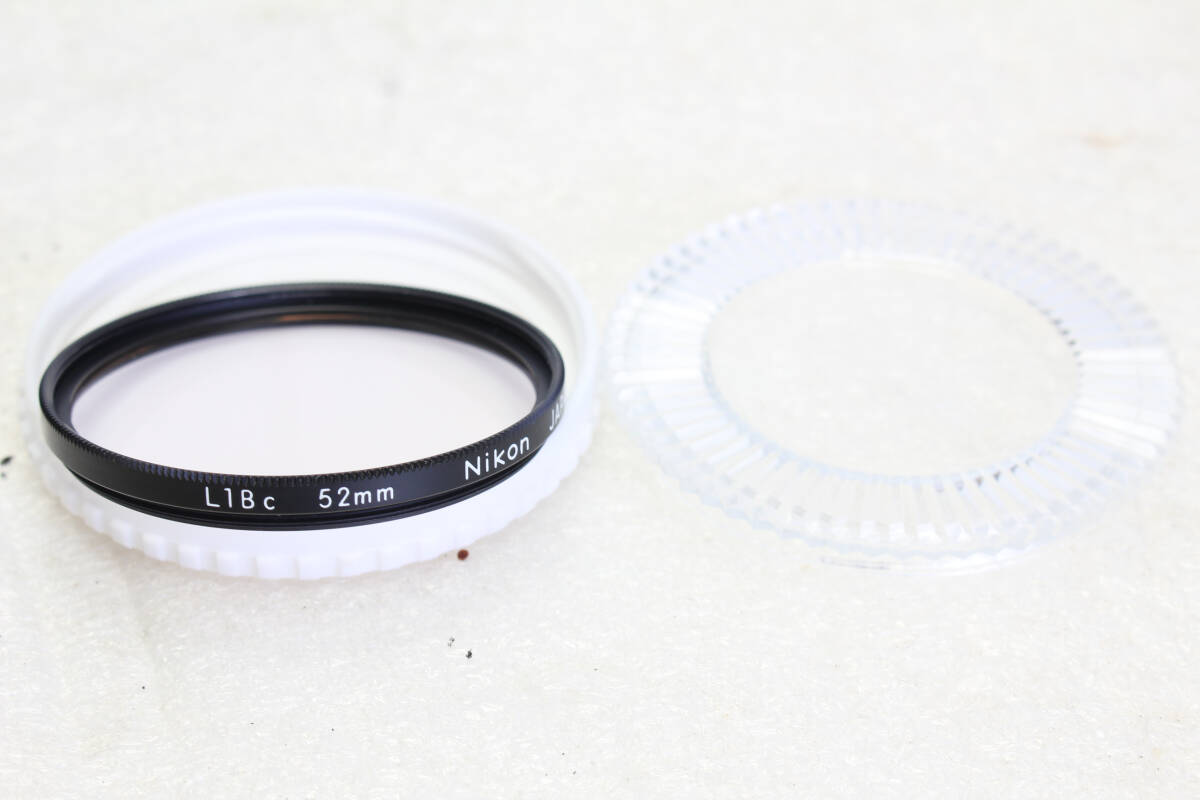 送料無料。中古。ニコン Nikon L1Bc 52mm 保護フィルター     管理1-251005r拍卖