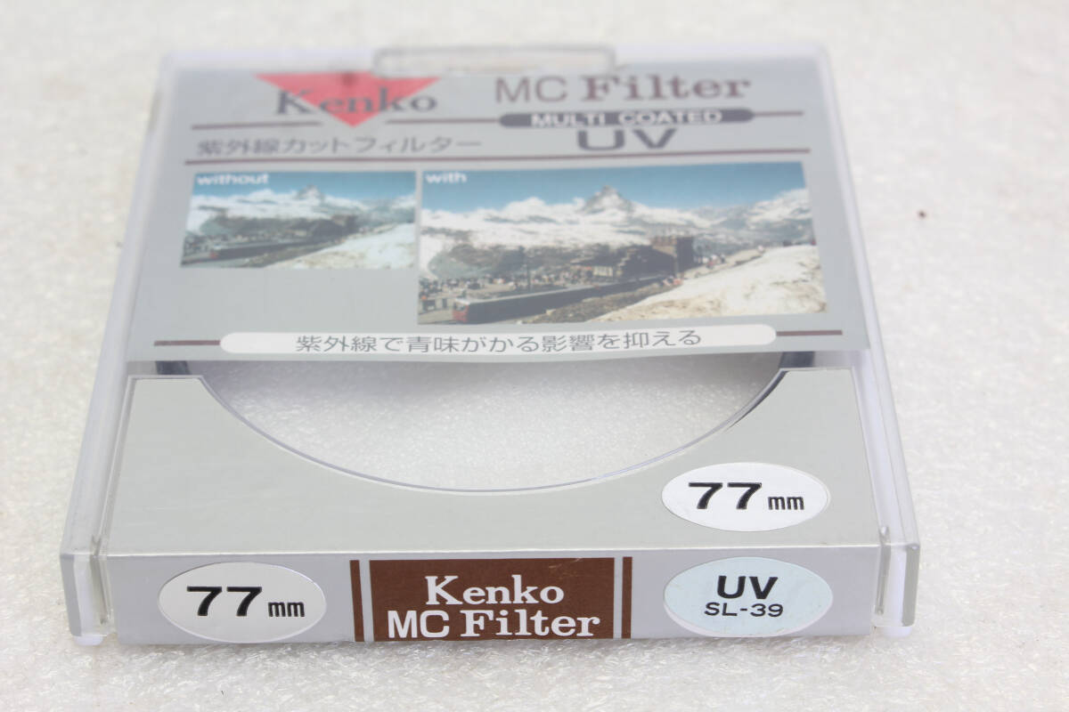 送料無料。未使用?。ケンコー Kenko 77mm UVフィルター 保護フィルター    管理1-251005r拍卖
