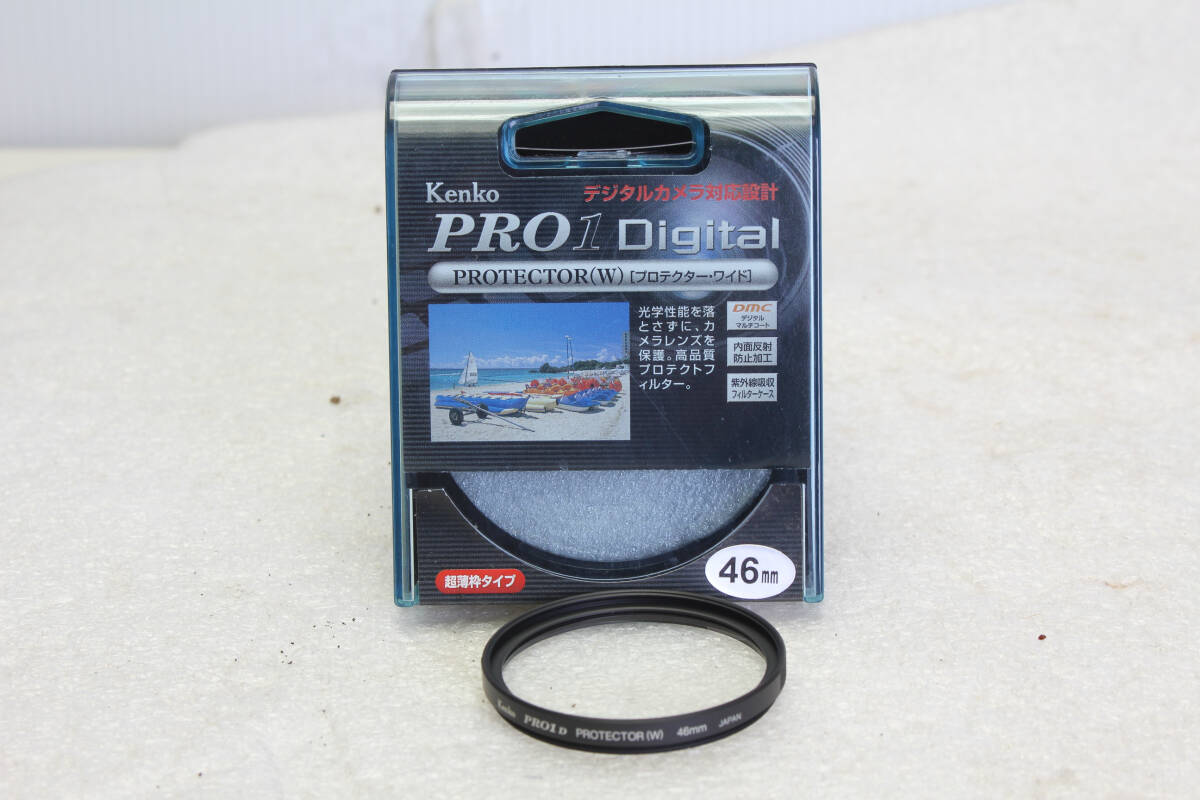 送料無料。中古。ケンコー Kenko PRO1Digital PROTECT(W)46mm 薄枠 保護フィルター   管理1-251005r拍卖