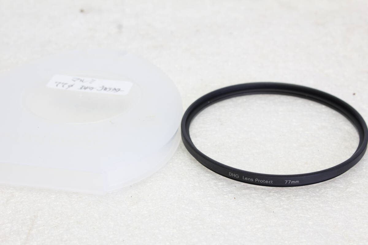 送料無料。中古。マルミ DHG Lens PROTECT 77mm 保護フィルター   管理1-251005r拍卖
