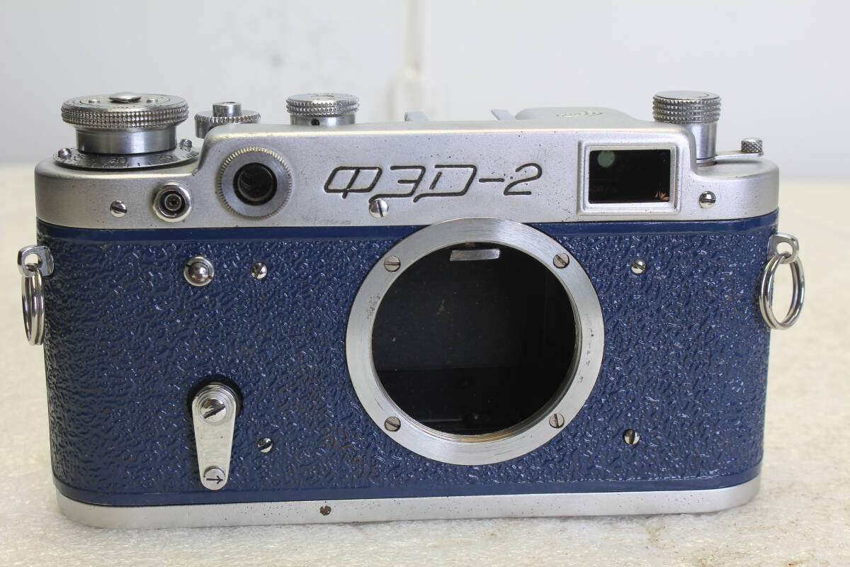 送料無料。作動OK. フェド Fed ロシアカメラ レンジファインダー ボディ 35mmフィルムカメラ 管理B31-251005r拍卖