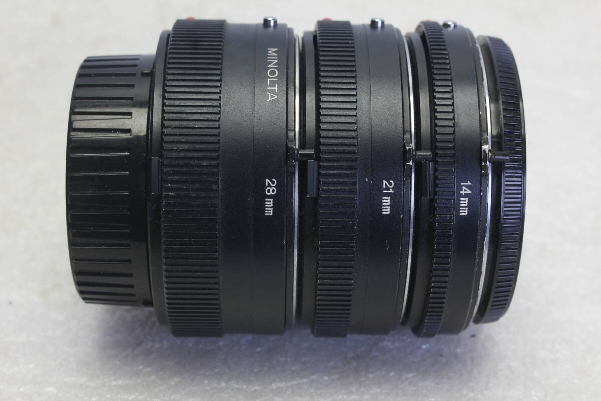 送料無料。現状。ミノルタ 中間リング 3個  管理B31-251005r拍卖