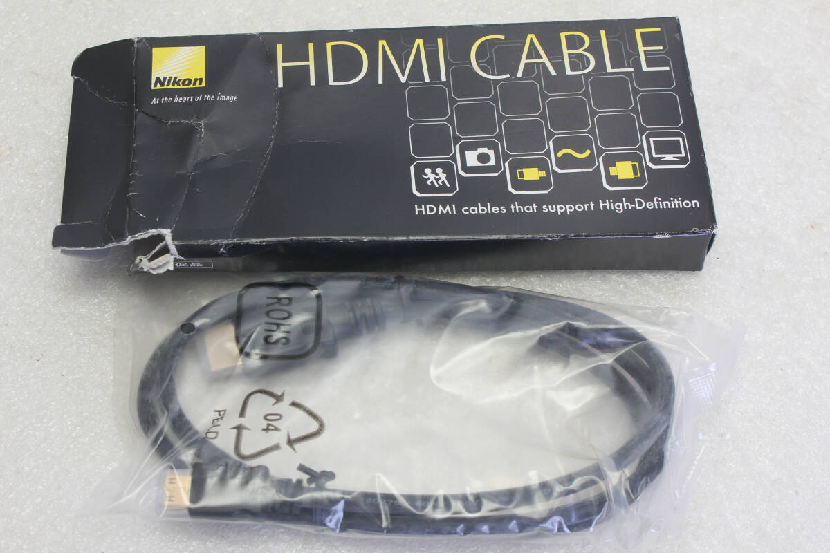 送料無料。非売品。ニコン Nikon HDMIケーブル  管理B30-251005r拍卖