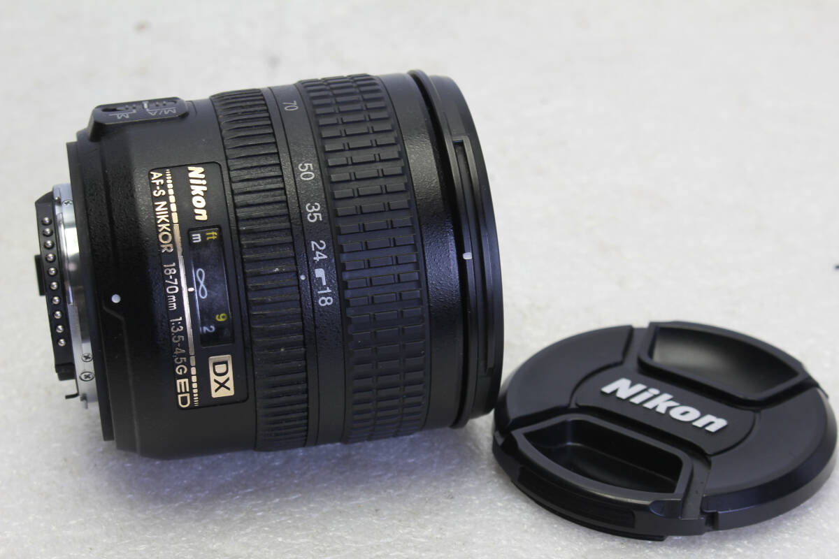 送料無料。作動OK。ニコン Nikon AF-S 18-70mm F3.5-4.5G IF-ED DX ニコン用 管理B10-251019r拍卖