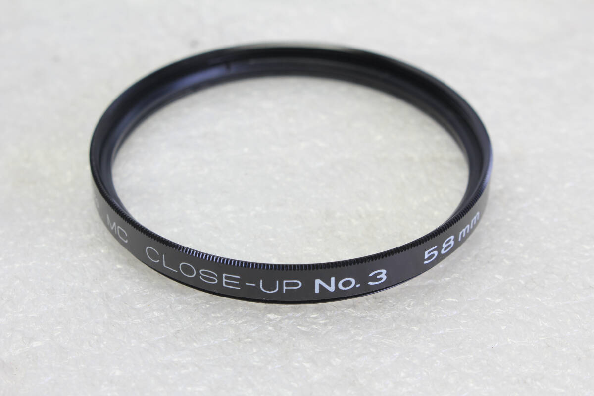 送料無料。中古。ケンコー Kenko クローズアップ No3 MC 58mm フィルター   管理1-251019r拍卖