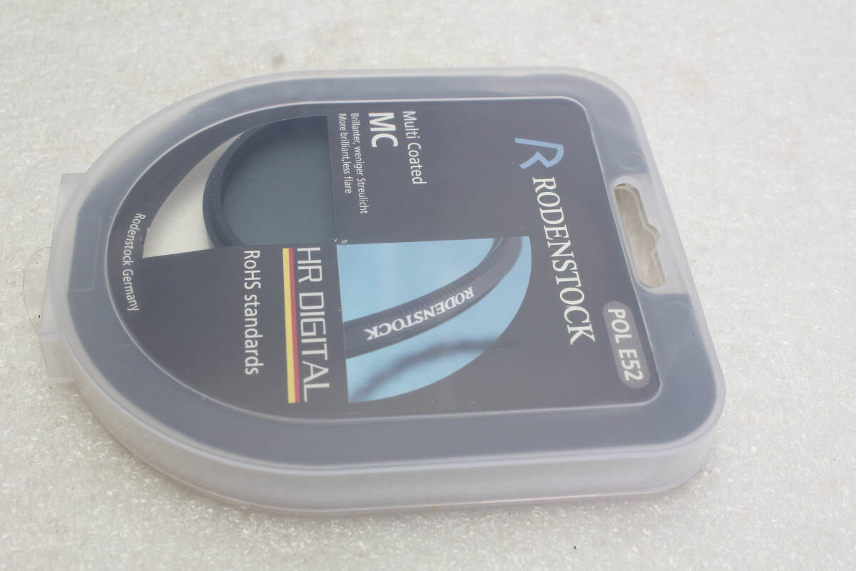 送料無料。新品未使用 ローデンシュトック 52mm 偏光 PL フィルター   管理1-251019r拍卖