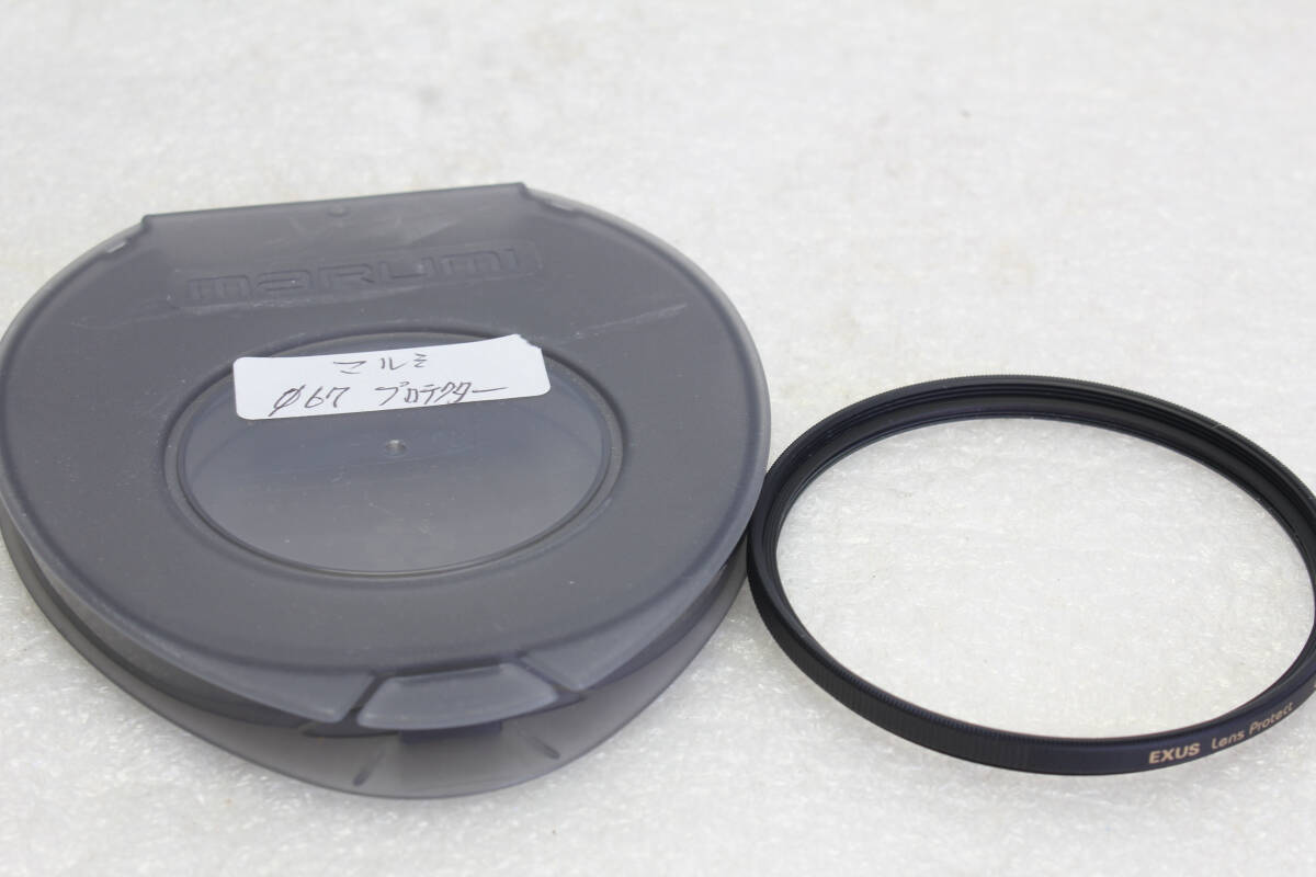 送料無料。中古。マルミ MARUMI EXUS 67mm 保護フィルター   管理1拍卖