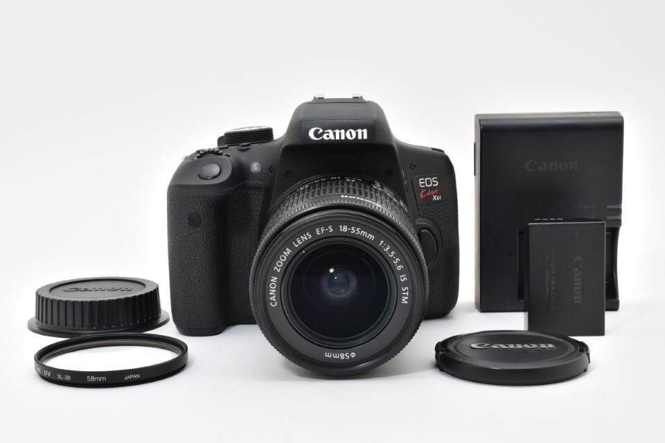 ★美品★ キヤノン Canon EOS KISS X8i + EF-S 18-55mm F3.5-5.6 IS STM SS278 #851拍卖