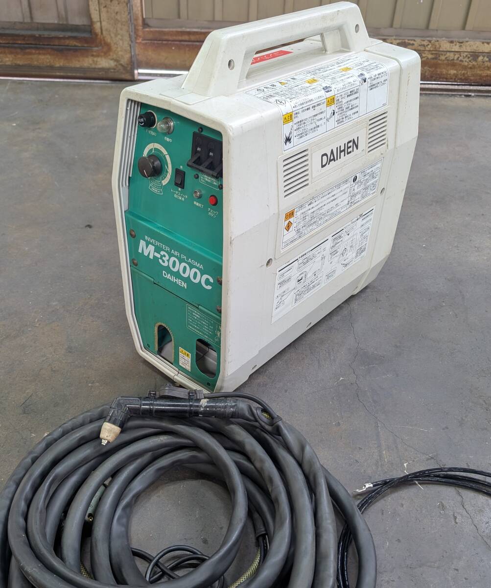 ダイヘン 最大12ミリ切断 コンプレッサー内蔵エアープラズマ切断機 M-3000C拍卖