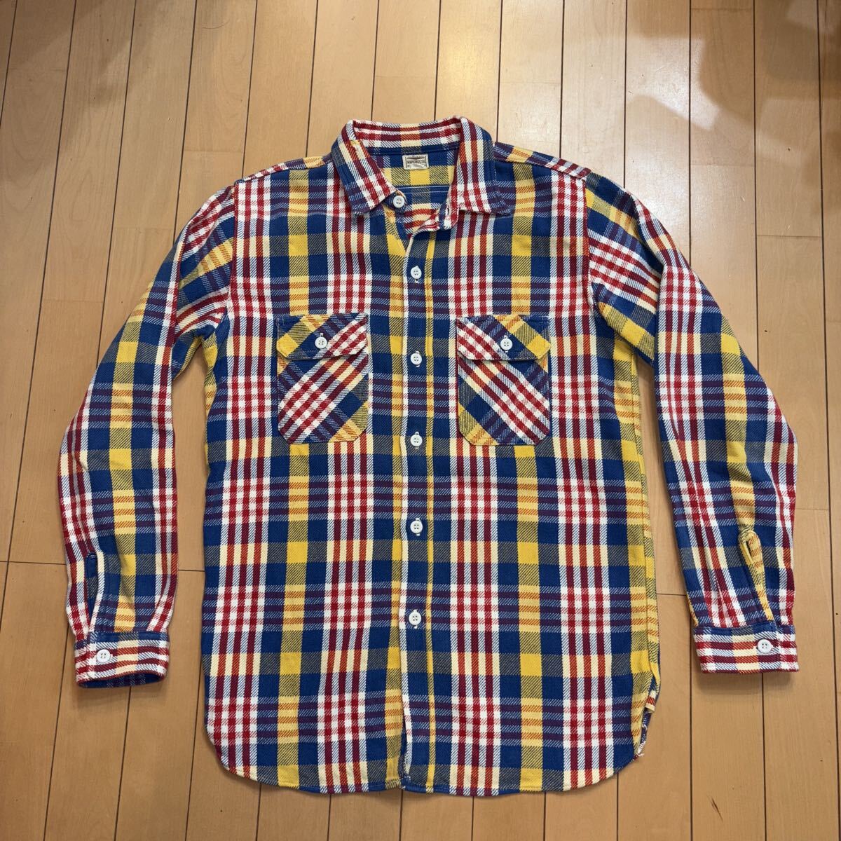 WAREHOUSE ウエアハウス FLANNEL SHIRTS チェックネルシャツ 拍卖