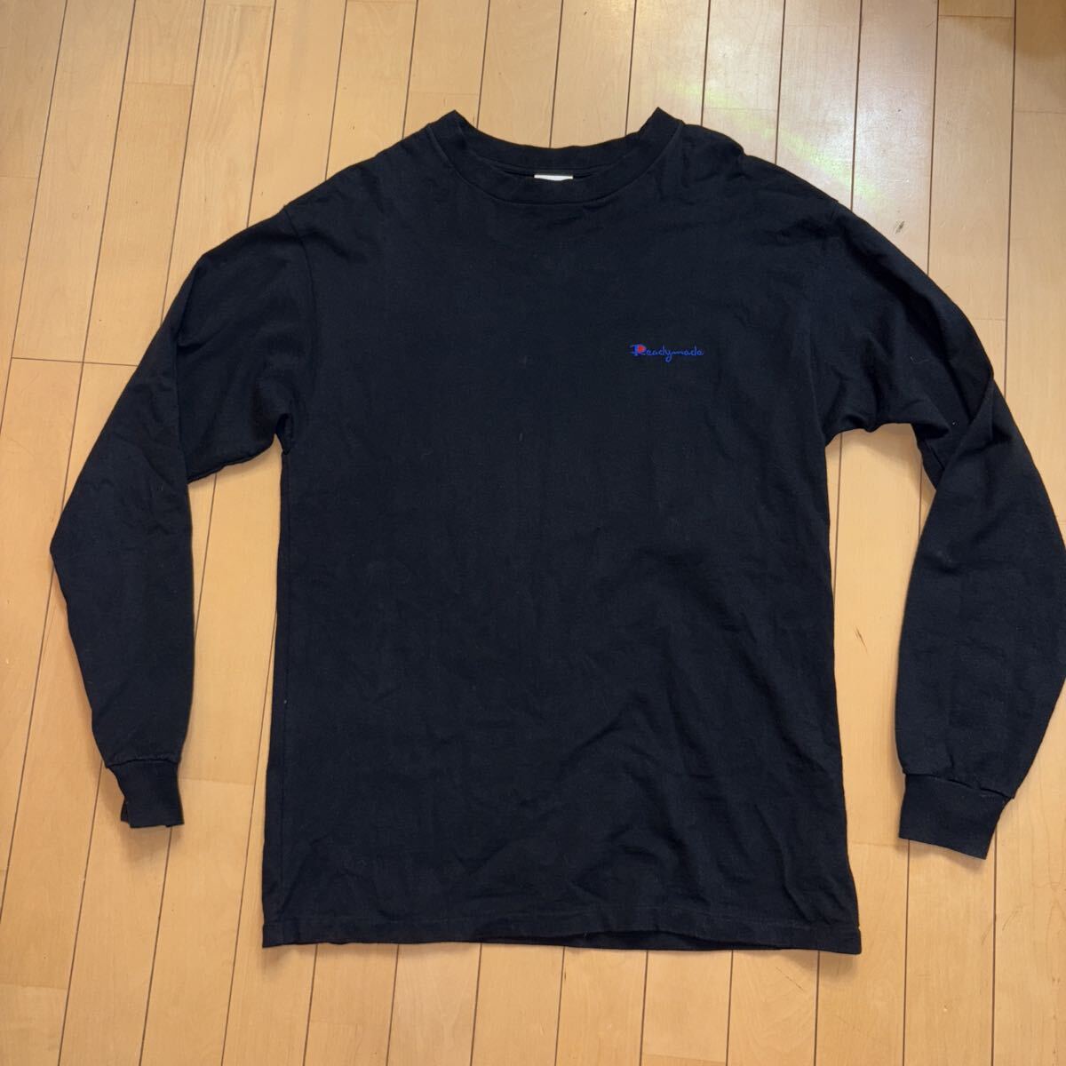 READYMADE レディメイド チャンピオンロゴ 刺繍 ロングスリーブ ヘビーTシャツ拍卖