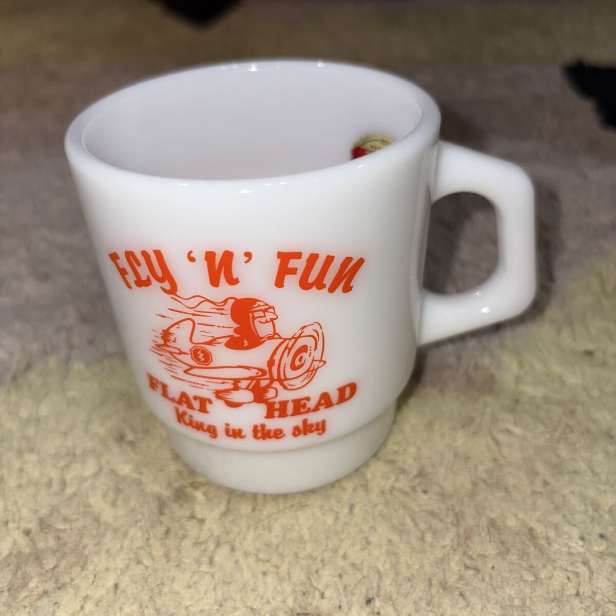 THE FLAT HEAD フラットヘッド FIRE-KING ファイヤーキング スタッキングマグ FLY 'N' FUN FLATHEAD拍卖