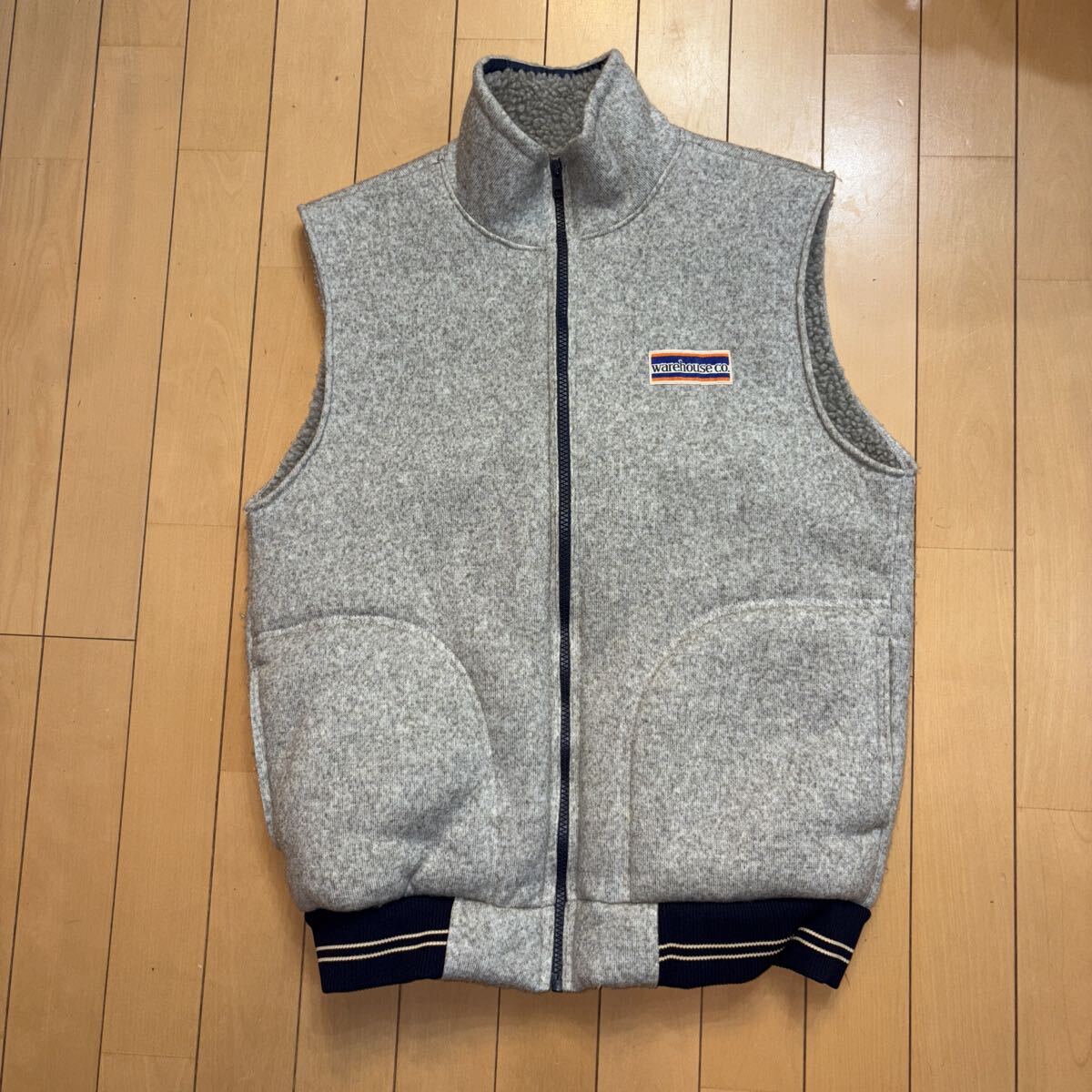 WAREHOUSE ウエアハウス CLASSIC PILE VEST クラシックパイルベスト Lot 2136 フリース拍卖
