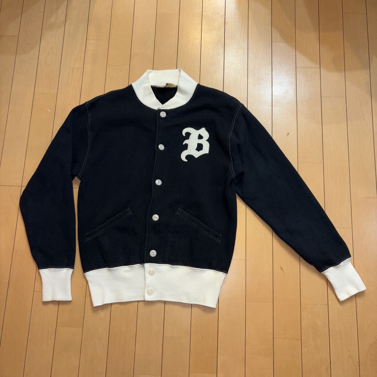 CUSHMAN クッシュマン スウェットスタジャン スウェットアワードジャケット拍卖