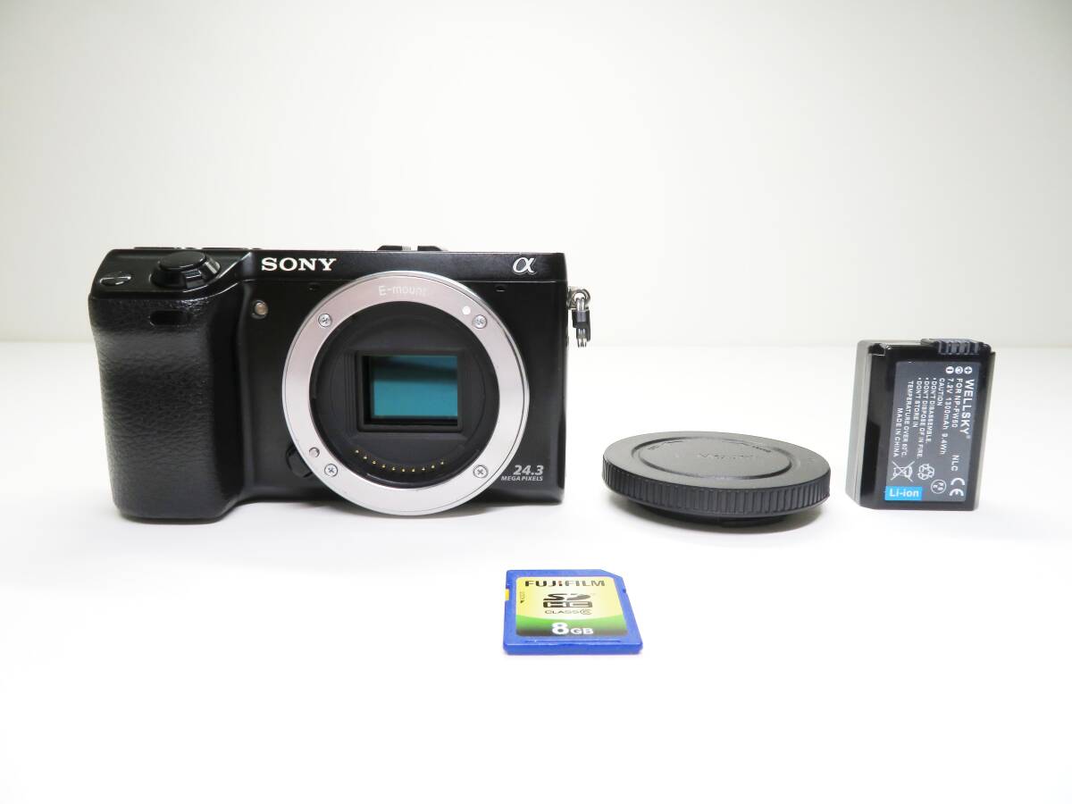 【中古動作品】SONY NEX-7 ミラーレス 一眼 カメラ ボディ ショット数 15221 枚拍卖