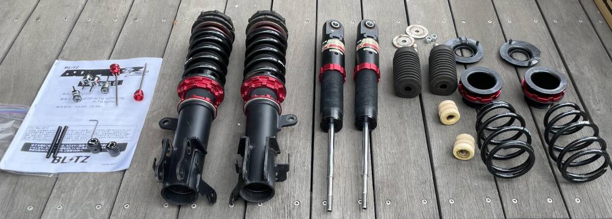 ★★BLITZ ZZ-R 車高調 HA36S アルトワークス用 1円スタート拍卖